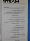 Live Steam Magazine 1980 July Oscillating steam engine Firing steamboat boilers