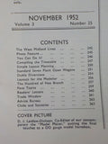 Railway Modeller 1952 November Vol 3 No 25 West Midland Lines