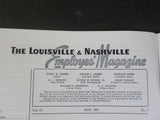 Louisville & Nashville Employee Magazine L&N 1951 May  DAMAGED