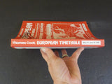 Thomas Cook European Timetable 1990 Summer Rail Services May 27-June 30 1990