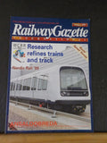 Railway Gazette 1999 October Research refines trains and track Nordic Rail