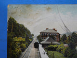 Postcard Brookline Hills Station Massachusetts Postmarked 1908 To WIlliam Boyd