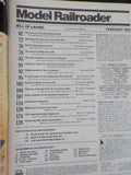 Model Railroader Magazine 1983 February Benchwork for double deck layouts Scener