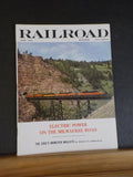 Railroad Magazine 1970 June Milwaukee Electrification Erie Mallets