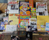 Circus Items lot Photos Brochures Coloring book Postcard Tickets Vidbel RBB&B Sh