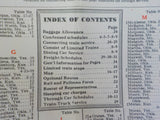 Katy Public Time Tables 1948 July 15 Missouri Kansas Texas