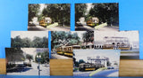 Photo Gay 90’s Trolleys Capital Transit Company Lot of 7 Photos