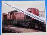 Photo Gulf Mobile & Ohio Locomotive #57 8X10 Color