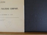 Baltimore & Ohio Railroad Company Annual Report 1916 91st  December 31  MAP