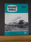Railway World 1961 February Vol 22 No 249 Decline of the Slip Coach North-West A