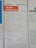 Model Railroader Magazine 1958 December Operations Track plans scenery Sand hous