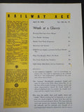 Railway Age 1954 April 12 Weekly Perfect shipping month quiz