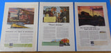 Ads General Motors EMD Lot #4 Advertisements from various magazines (10)