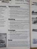 Railroad Model Craftsman Magazine 1993 February Scratchbuild a SOO Line Engineho