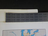 CSX Corporation Annual Report 1984 + Map reprint in FOLDER