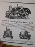 Advance-Rumely DoAll Tractor Catalog REPRINT