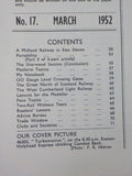 Railway Modeller 1952 March Vol 3 No 17 Midland Railway in East Devon