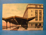 Postcard Train Shed New Lackawanna Station Scranton PA Postmarked 1916