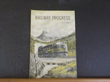 Railway Progress 1954 July Atomic Locomotive Diesel is born Faster Mail