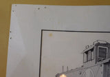 Print Santa Fe Caboose #999293 by CHarley Krone