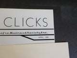 Wheel Clicks 1985 April Pacific Railroad Society Passenger Amenities