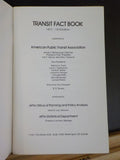 APTA Transit Fact Book1977-78 edition Sift Cover