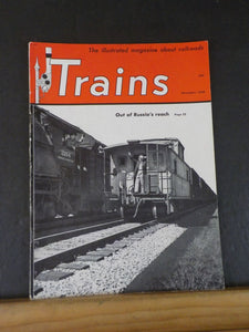 Trains Magazine 1948 December Canadian Pacific in New England He styles the stre