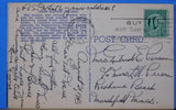 Postcard Union Station Chicago Postmarked Chicago Date Unreadable