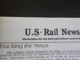 US Rail News 1986 November Our 4th Year Marketplace for the Railroad Industry &