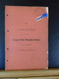 Chicago St. Paul Minneapolis & Omaha Annual Report 1900 Dec 31 Staining