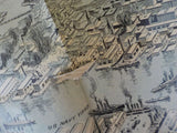 Port Book of Boston, The  with map (has damage) 1913 Boston Harbor & Bay