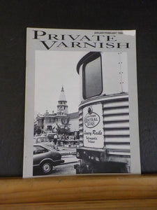 Private Varnish Issue 6 1986 January/February Vol.8 No.1 G6