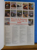 Railfan & Railroad Magazine Bound Volume 19 January - December 2000 Green