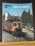 Prototype Modeler 1980 October ACL Steel boxcar Edaville gas locomotive NH wood
