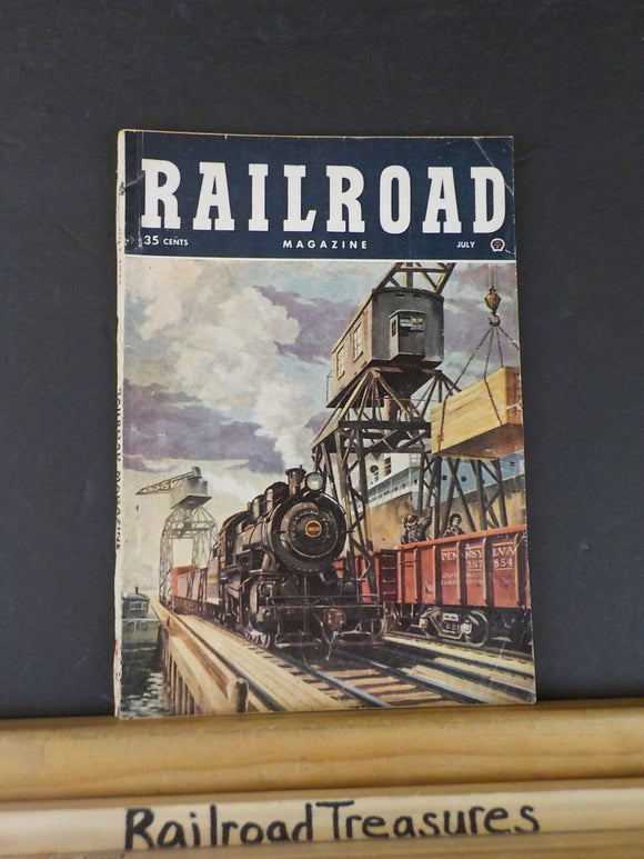 Railroad Magazine 1949 July Staten Island LV Casey Jone
