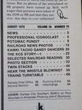 Trains Magazine 1979 August KCS Story pt 1 How the Railroad with white diesels a