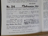 Pacific News #54 1966 February Test car construction SP SF CP