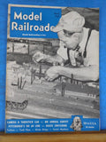 Model Railroader Magazine 1950 March Camera & yardtick car Route switching
