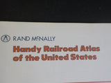 Handy Railroad Atlas of the United States 1973 Rand McNally Railroad Maps
