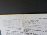 Railroad Trainman Magazine, The 1941 April *Middle Creased
