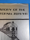 Story of the California Zephyr, The CZ Karl Zimmermann Dust Jacket 1972