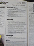 Railroad Model Craftsman Magazine 2005 June Soo weed sprayer TH&B trackplanning