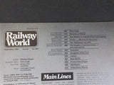 Railway World 1981 September Diversity at Didcot Wisbech & Upwell diesel tram en