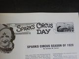 Bandwagon 1979 May June Circus Magazine Sparks Circus Last railroad Circus