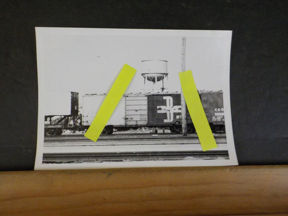 Photo Boston & Maine Car  Date & location unknown Roller bearing trucks 5X7 B&W