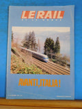 Le Rail et le Monde #49 1987 December Avanti, Italia Italy on rails Major Italia