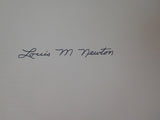 Rails Remembered Volume 1 by Louis M. Newton 1992 w/ dust jcket SIGNED