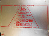 Vintage folding personal service ashtray 1940s or 1950s?