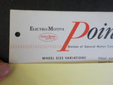 EMD Pointers 1966 October 10 Wheel size variations