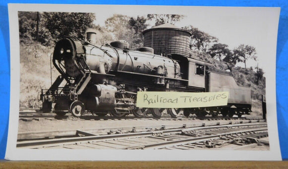 Photo Central Vermont Locomotive #454? Burlington 1938 Approx 3 ½ X 5 ¾